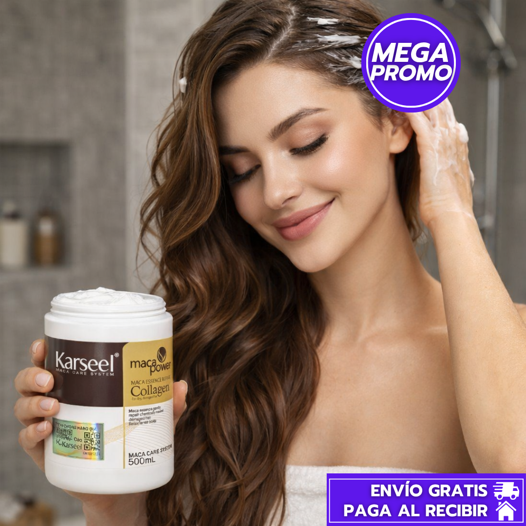 HairReborn: Tratamiento con colágeno que repara, fortalece y devuelve brillo al cabello dañado