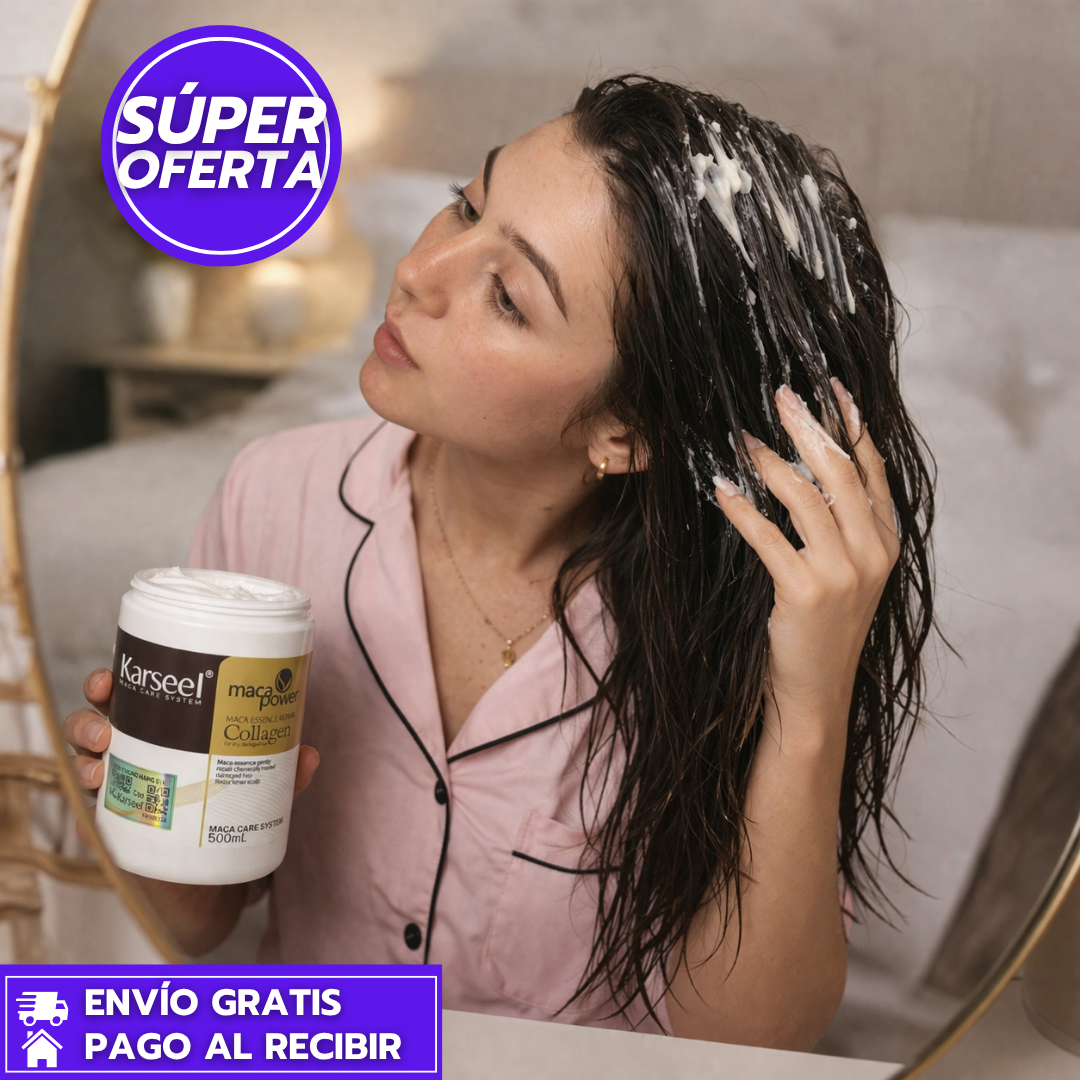 HairReborn: Tratamiento con colágeno que repara, fortalece y devuelve brillo al cabello dañado