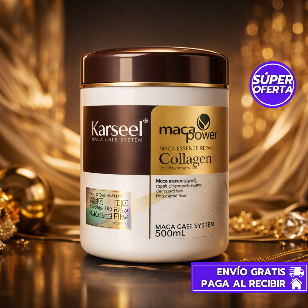 HairReborn: Tratamiento con colágeno que repara, fortalece y devuelve brillo al cabello dañado